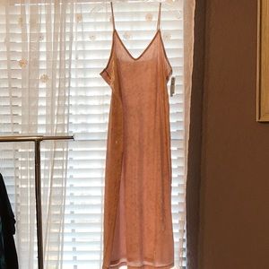 Velvet Slip Dress
